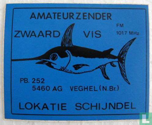 Amateurzender Zwaardvis