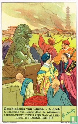 Inneming van Peking door de Mongolen