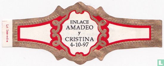 Enlace Amadeo y Cristina 4-10-97  - Afbeelding 1