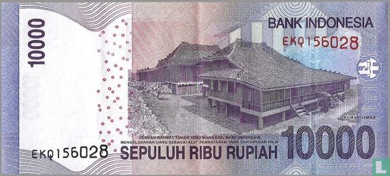 Indonesië 10.000 Rupiah 2013 (P150d2) - Afbeelding 2