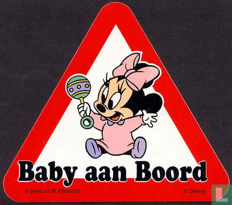 Baby aan boord sticker - Minni Mouse