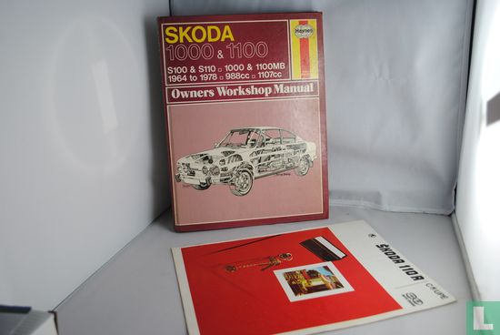 Skoda 1000 & 1100 Manual - Afbeelding 3