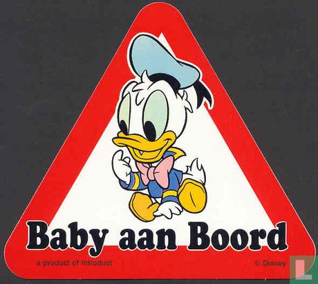 baby aan boord sticker - donald 