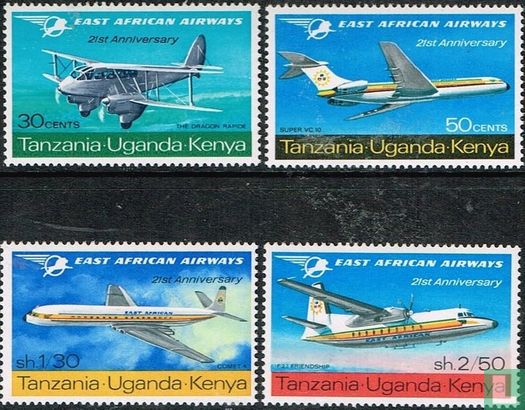 21 Jahre East African Airways