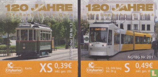 120 years tram Gera