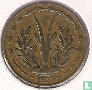 West-Afrikaanse Staten 10 francs 1969 - Afbeelding 1