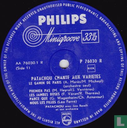 Patachou Chante Aux Variétés  - Image 3