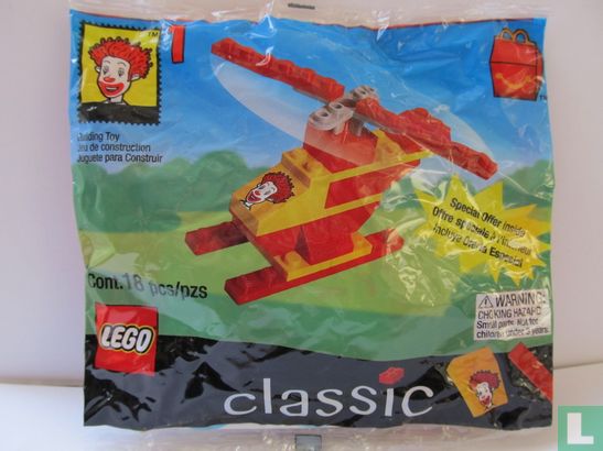 Lego 2032 Ronald McDonald helicopter - Afbeelding 1