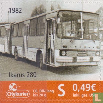 Citykurier, Buses and trams    