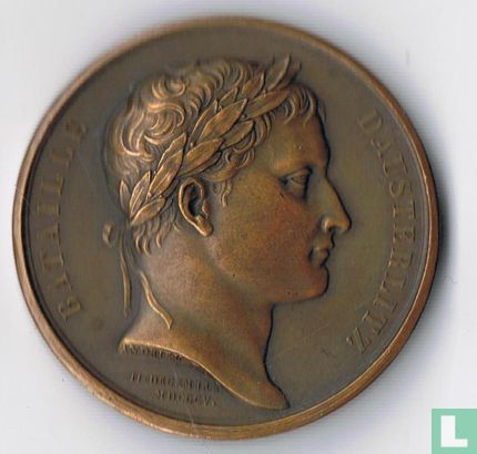 Médaille, bataille d'Austerlitz. Paris. 1805 - Afbeelding 1