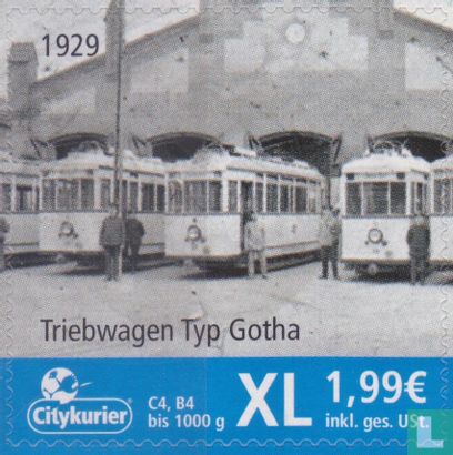 Citykurier, Buses and trams  