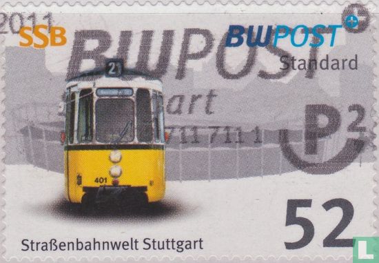 BWPost, Tram Stuttgart