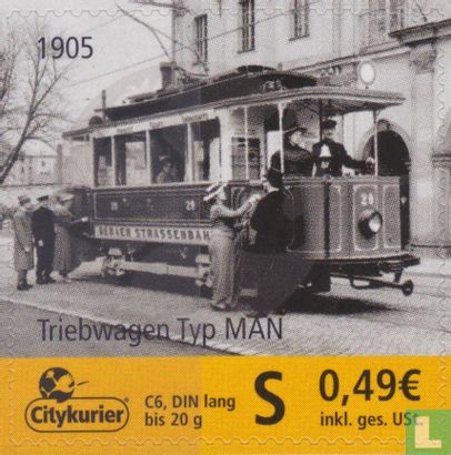 Citykurier, Buses and trams   