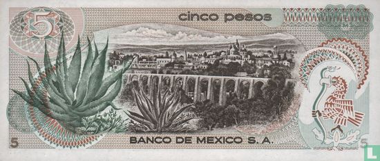 Mexico 5 pesos - Afbeelding 2