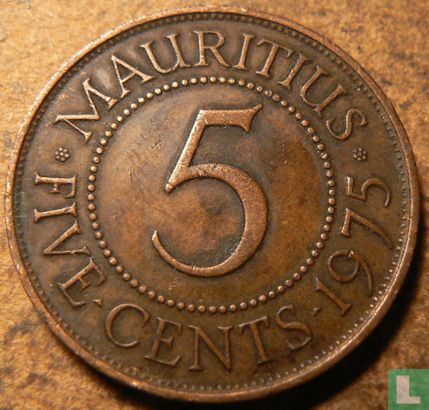 Mauritius 5 Cent 1975 - Bild 1