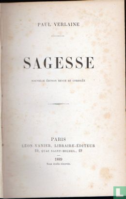 Sagesse  - Afbeelding 3