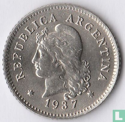 Argentinien 10 Centavo 1937 - Bild 1