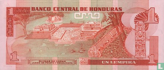 Honduras 1 Lempira 1989 - Image 2