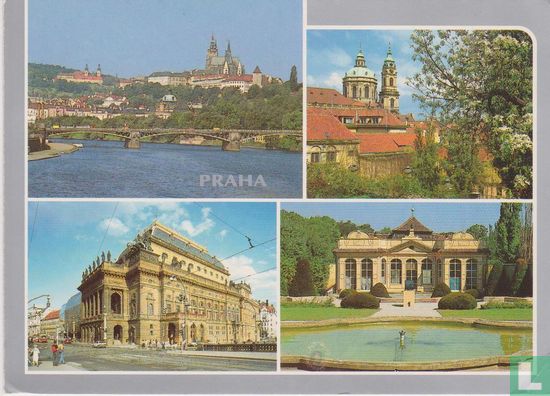 Praha - Pražský hrad - Chrám sv. Mikuláše - Národní divadlo - Oranžerie v zahrade Cernínského paláce - Bild 1