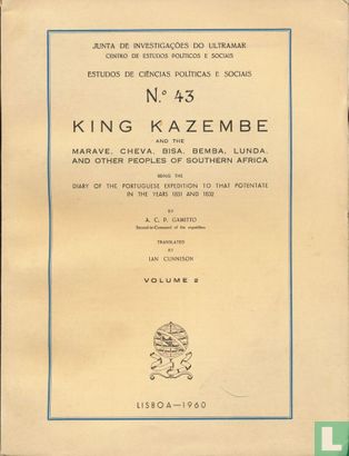 King Kazembe and the Marave, Cheva, Bisa, Bemba, Lunda, and other peoples of Southern Africa - Afbeelding 1