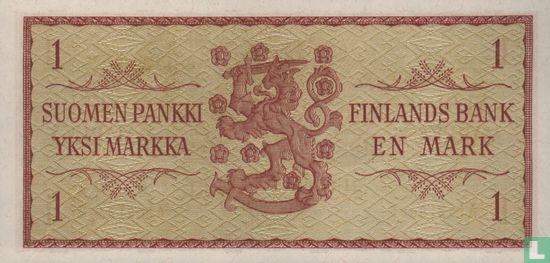 Finlande 1 Markka - Image 2