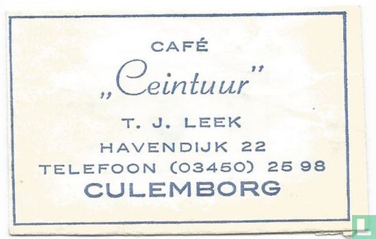 Café "Ceintuur" - Image 1
