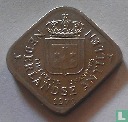 Niederländische Antillen 5 Cent 1979 (Prägefehler) - Bild 1