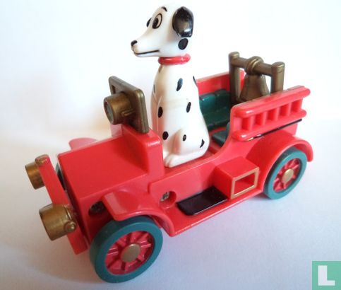 Dalmatiër in brandweerauto - Afbeelding 2