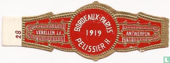 Bordeaux-Paris 1919 Pélissier H. - Bild 1