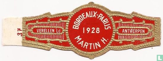 Bordeaux-Parijs 1928 Martin H. - Afbeelding 1