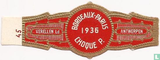 Bordeaux-Paris 1936 Kain s. - Bild 1