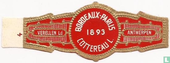Bordeaux-Parijs 1893 Cottereau L. - Afbeelding 1