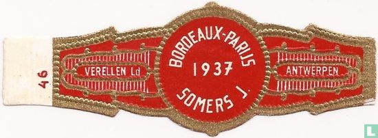 Bordeaux-Paris 1937 Somers j. - Bild 1