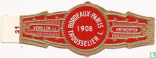 Bordeaux-Parijs 1908 Trousselier L. - Afbeelding 1