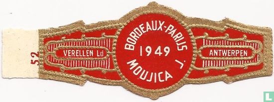 Bordeaux-Paris 1949 Moujica J. - Image 1