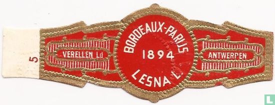 Bordeaux-Parijs 1894 Lesna L. - Afbeelding 1