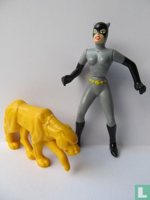 Catwoman en gele panter - Afbeelding 1