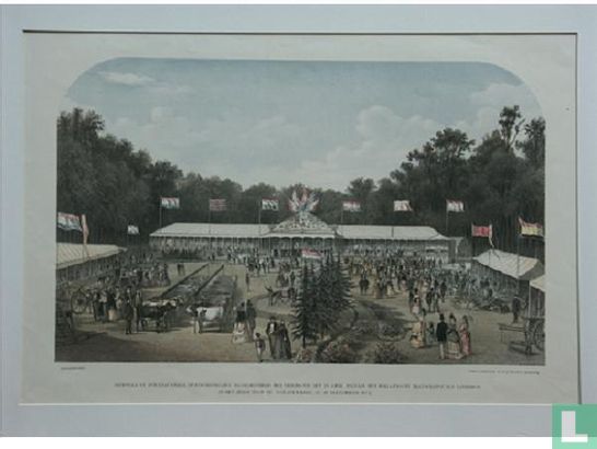Nationale en Internationale Tentoonstelling bij gelegenheid der viering van het 25 jarig Bestaan der Hollandsche Maatschappij van Landbouw in het Malieveld te 's-Gravenhage, 21-30 September 1872.