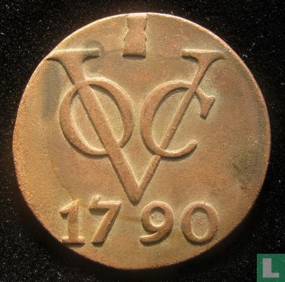 VOC 1 duit 1790 (Utrecht - type 4) - Afbeelding 1