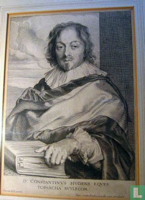 Portret van Huygens Constantijn Huygens, heer van Zuilichem - Image 1