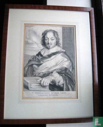 Portret van Huygens Constantijn Huygens, heer van Zuilichem - Image 3