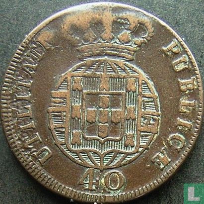 Portugal 40 réis 1820 - Image 2