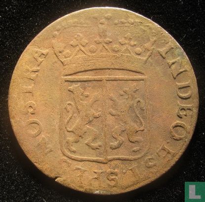VOC 1 duit 1772 (Gelderland) - Afbeelding 2