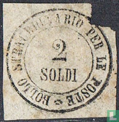Toscane - timbre-taxe journaux