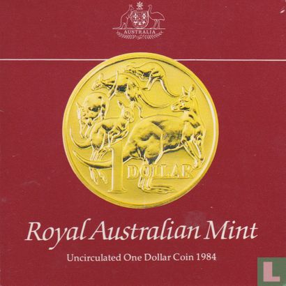 Australie 1 dollar 1984 (folder) - Image 1