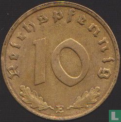 Duitse Rijk 10 reichspfennig 1937 (E) - Afbeelding 2