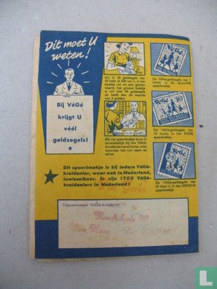 VéGé spaarboekje - Image 2