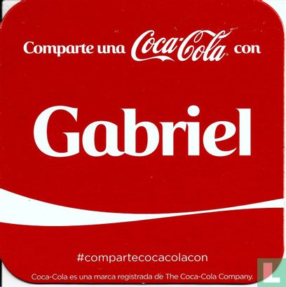 Comparte una Coca-Cola con Gabriel
