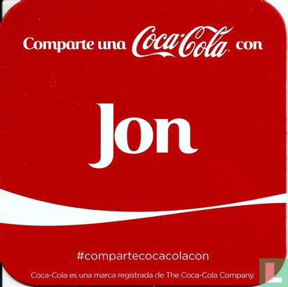 Comparte una Coca-Cola con Jon