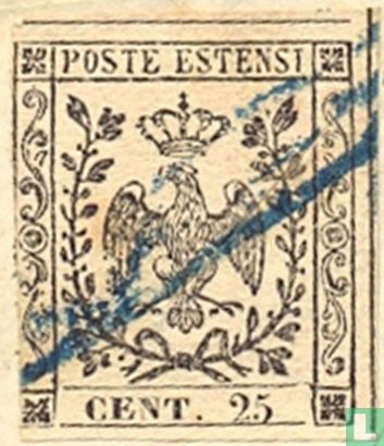 Duché de Modène - Aigle avec couronne